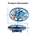 DWI Hand control ufo flying quadcopter rc infrared induction drone with gun shooting drone